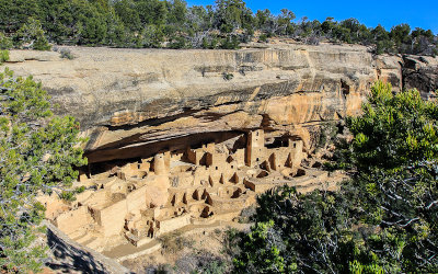 The Cliff Palace in Mesa Verde National Park