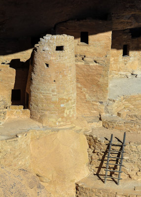 Part of Cliff Palace in Mesa Verde National Park