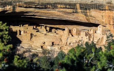 Cliff Palace from the Mesa Top Loop in Mesa Verde National Park