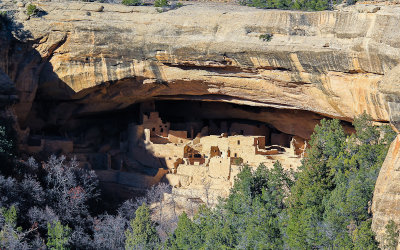 Cliff Palace from the Sun Point View in Mesa Verde National Park