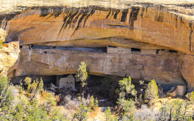 Sunset House from the Sun Point View in Mesa Verde National Park