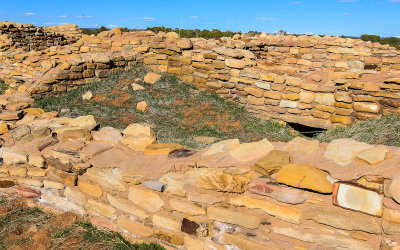 Walls at Lowry Pueblo in Canyon of the Ancients National Monument