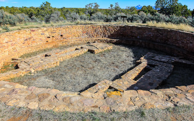 Great Kiva at Lowry Pueblo in Canyon of the Ancients National Monument