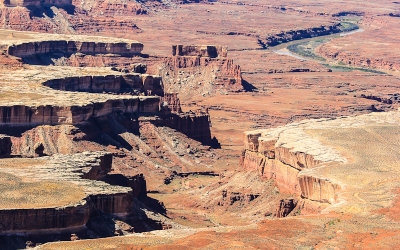 The Green River in Stillwater Canyon in Canyonlands National Park