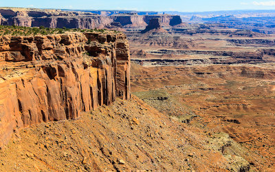 View from the Buck Canyon Overlook in Canyonlands National Park