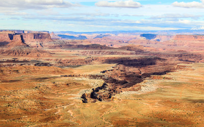 Buck Canyon from the Buck Canyon Overlook in Canyonlands National Park