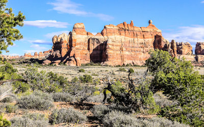 Chesler Park along the Chesler Park Loop Trail in Canyonlands National Park