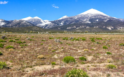 Mountains of the Snake Range in Great Basin National Park