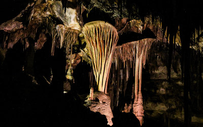 The Parachute in Lehman Caves in Great Basin National Park