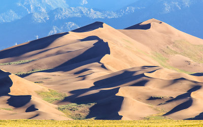 Early morning light on Star Dune in Great Sand Dunes National Park