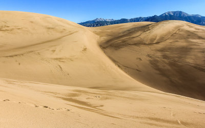 View during the hike to High Dune in Great Sand Dunes National Park