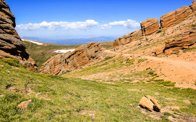 The Devils Playground along the Pikes Peak Highway