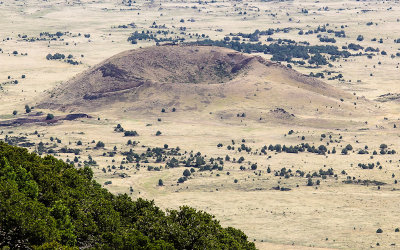 Baby Capulin Crater in Capulin Volcano National Monument