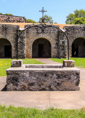 Well on the grounds of Mission Concepcion in San Antonio Missions NHP