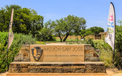 Site of Mission San Jose in San Antonio Missions NHP
