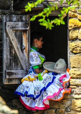 Mexican Quinceaera Celebration at Mission San Jose in San Antonio Missions NHP