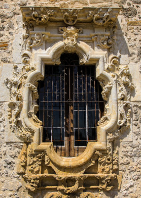 Rosas Window at Mission San Jose in San Antonio Missions NHP