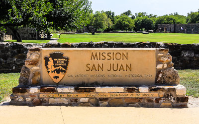 Site of Mission San Juan in San Antonio Missions NHP