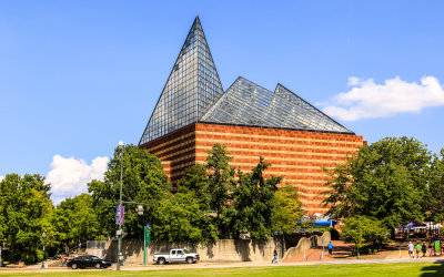 The Tennessee Aquarium in Chattanooga Tennessee