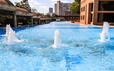 Reflecting Pool that surrounds the tomb of Martin Luther King Jr. in Martin Luther King Jr. NHS