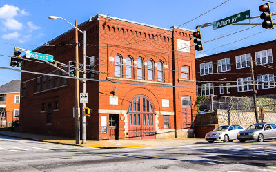 Historic Fire Station No. 6, Atlantas first racially integrated firehouse, in Martin Luther King Jr. NHS