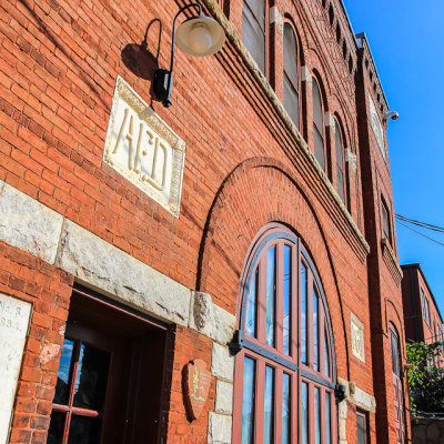 Facade of Fire Station No. 6 in Martin Luther King Jr. NHS