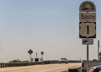 Along Highway 1, the Florida Scenic Highway, in the Florida Keys