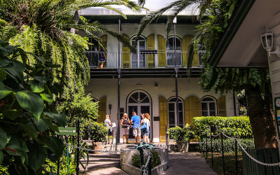 The Ernest Hemingway House in Key West