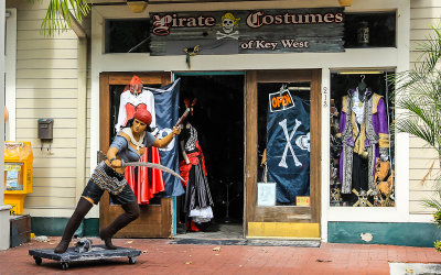 Pirate Costume shop in Key West