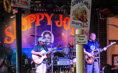Entertainment at Sloppy Joes Bar at Fantasy Fest