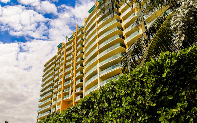 High-rise condos near South Pointe Park on South Beach
