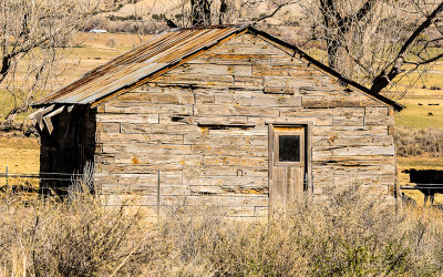 Building on the ranch next to Yucca House National Monument on US 491 south of Cortez New Mexico