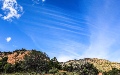 Clouds over Colorado National Monument