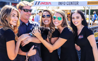 Again, forget the camera equipment, next time bring a puppy to the Petit le Mans road race near Braselton Georgia!