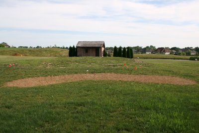 July 2009 - Berm before