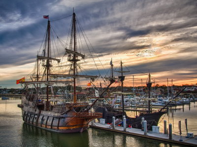 Tall Ships At St. Augustine.jpg