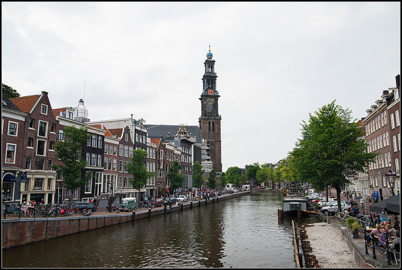 Canal and Westerkerk