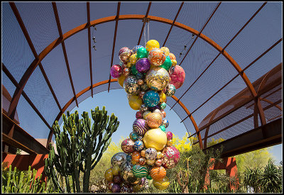 Multicolored Polyvitro Chandelier I