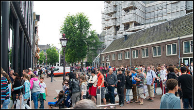 Line for the Anne Frank House