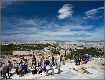 View from the Acropolis NW