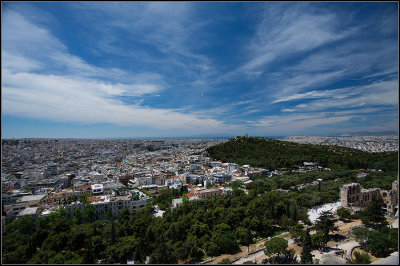 View from the Acropolis SE