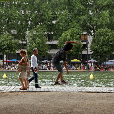 Equilibriste funambulaire