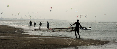 Vol de surfers