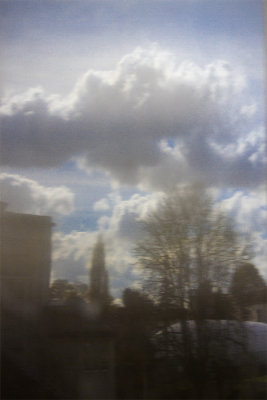 Paysage vu du frigo