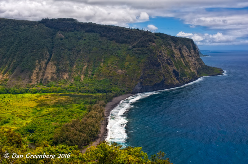 View from the Waipi'o Lookout