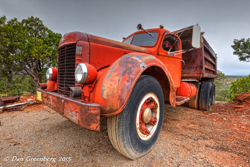 1947 International K-8 450 Red Diamond Dump Truck