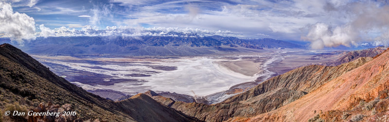 Badwater Basin Viewed from Dante's View