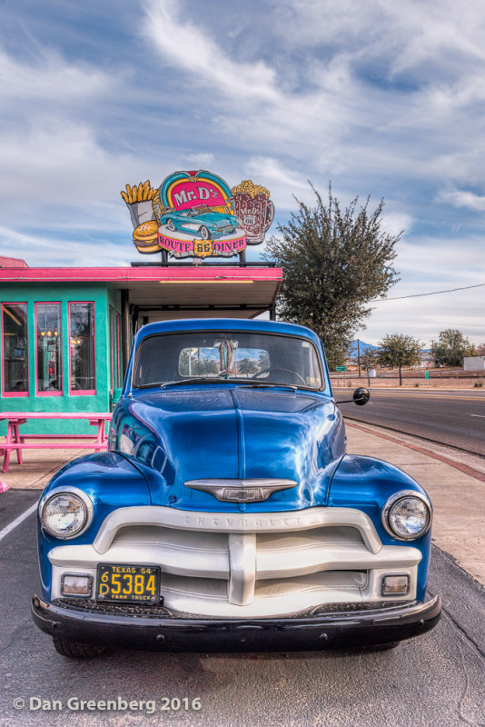 1954 Chevy Pickup - Mr. D's Route 66 Diner