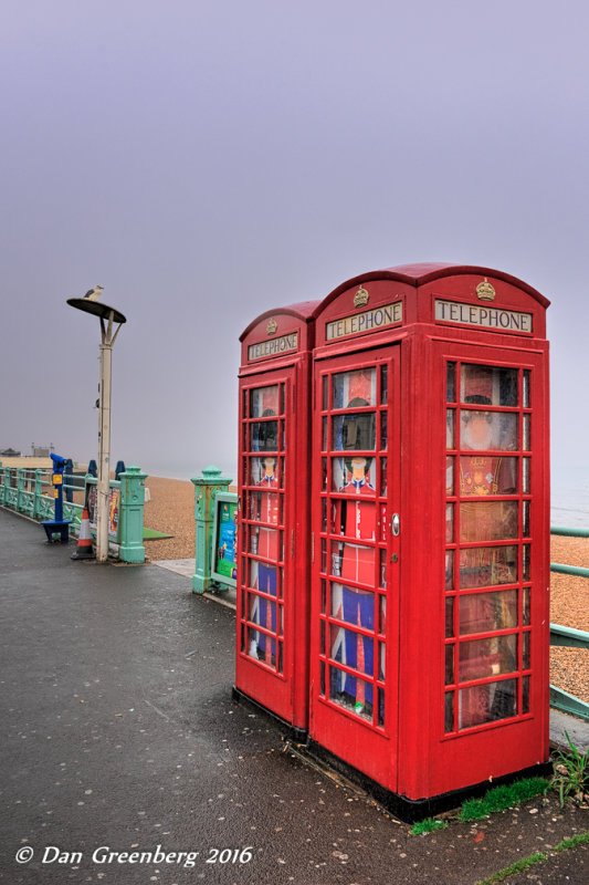 Iconic Red Phone Booths