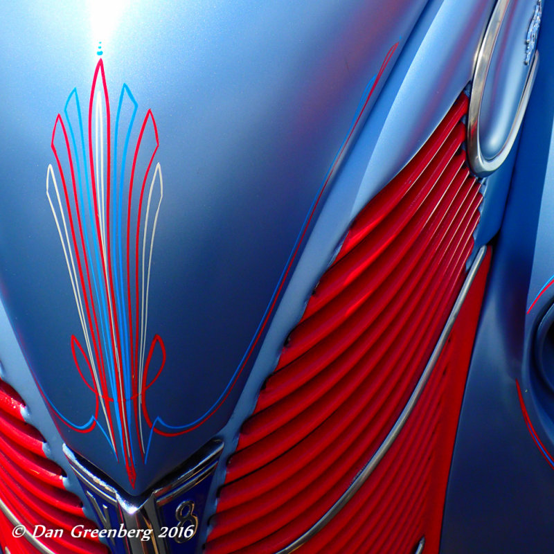 Custom 1937 Ford Abstract